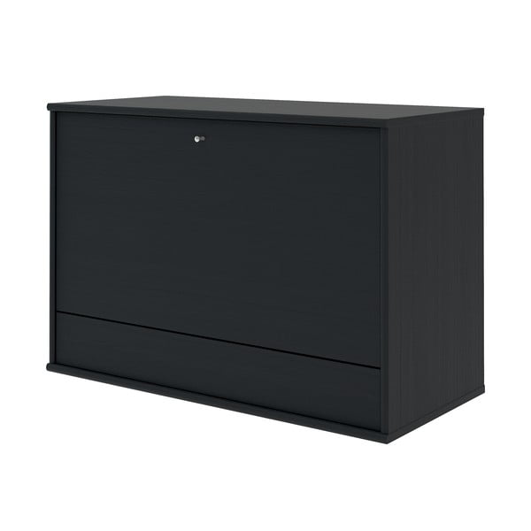 Melns vīna skapis 89x61 cm Mistral 004 – Hammel Furniture-image-3