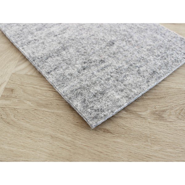 Tērauda pelēks filca paliktnis Wooldot Felt Coaster, 40 x 20 cm-image-1