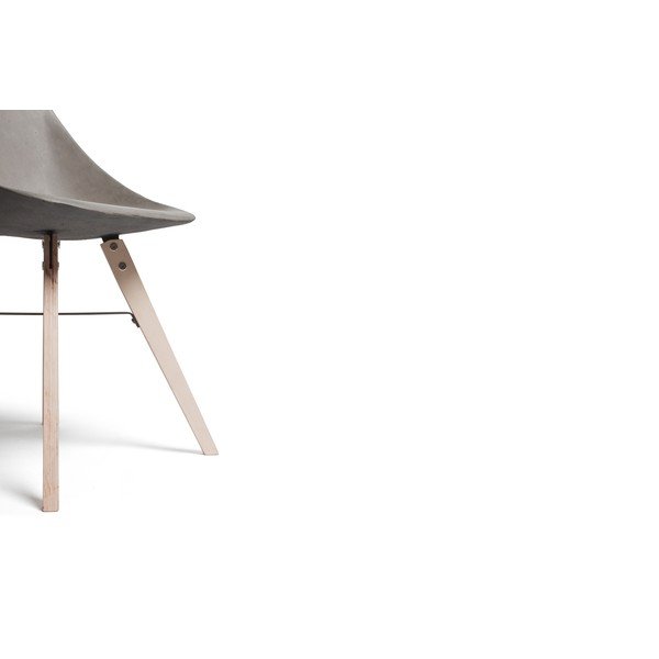 Ēdamistabas krēsls ar betona sēdekli Lyon Béton Hauteville-image-4