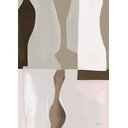 Plakāts 50x70 cm Pastels en Forme – Anna Johansson – The Poster Club