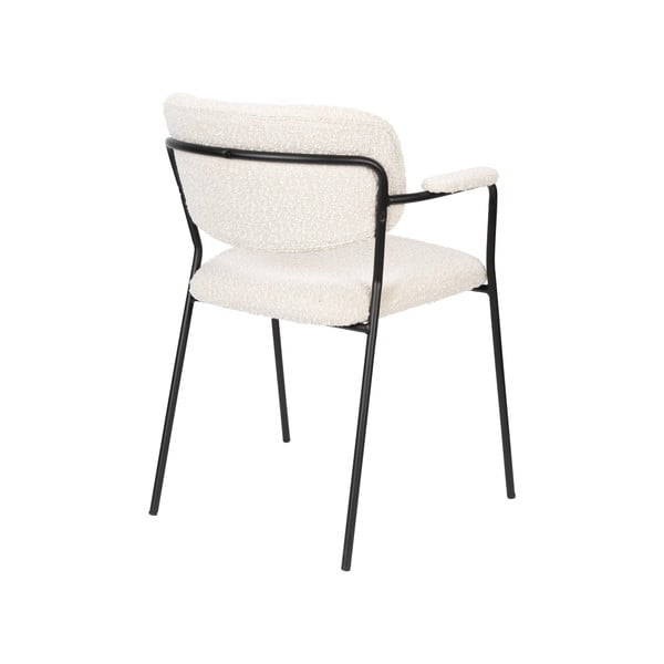 Balti pusdienu krēsli (2 gab.) Jolien – White Label-image-4