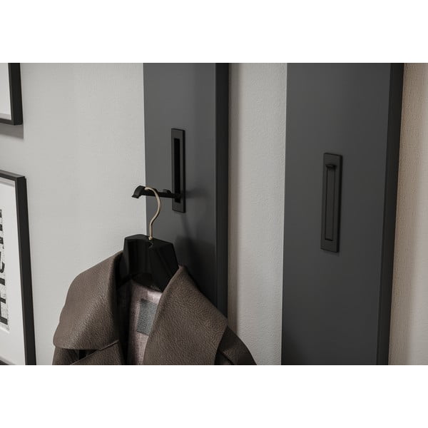 Antracīta pelēka/dabīga toņa priekšnama iekārta Ameca – Germania-image-4