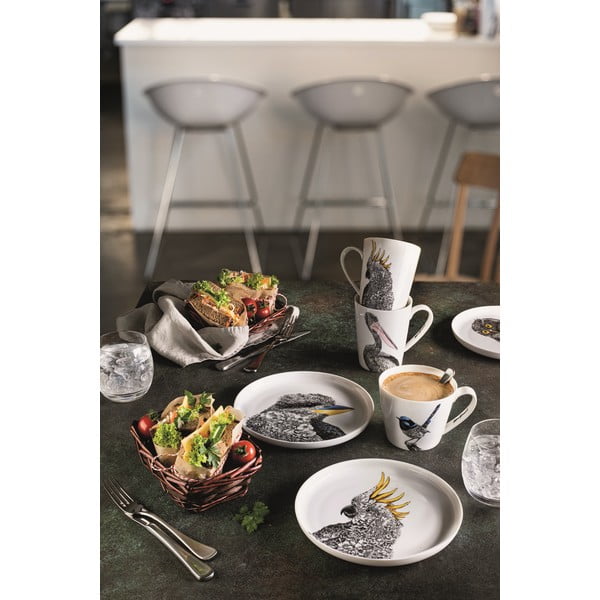 Balta porcelāna krūze Maxwell & Williams Marini Ferlazzo Cockatoo, 450 ml-image-1