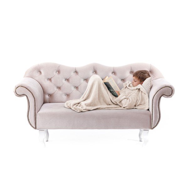Bēša bērnu TV sega ar piedurknēm DecoKing Lazykids-image-4