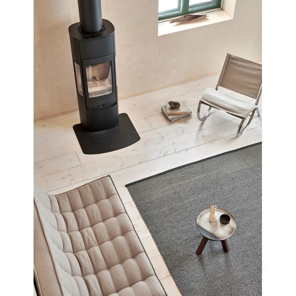 Antracīta pelēks iekštelpu un āra paklājs 85x160 cm Edit Charcoal – Pappelina-image-4