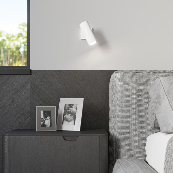 Balta prožektora tipa lampa 8x8 cm Mira – Sollux-image-1