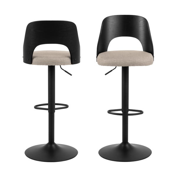 Bēši grozāmi bāra krēsli (2 gab.) 113 cm Lucy – Actona-image-3