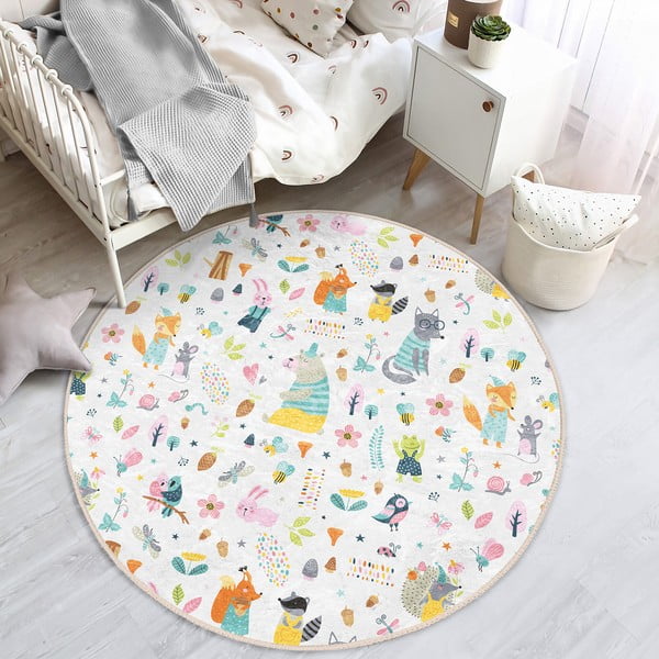 Bērnu paklājs ø 100 cm Comfort – Mila Home-image-2