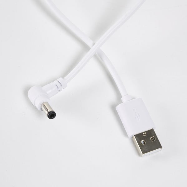 Balta āra lampa Kave Home Janvir, augstums 16 cm-image-2