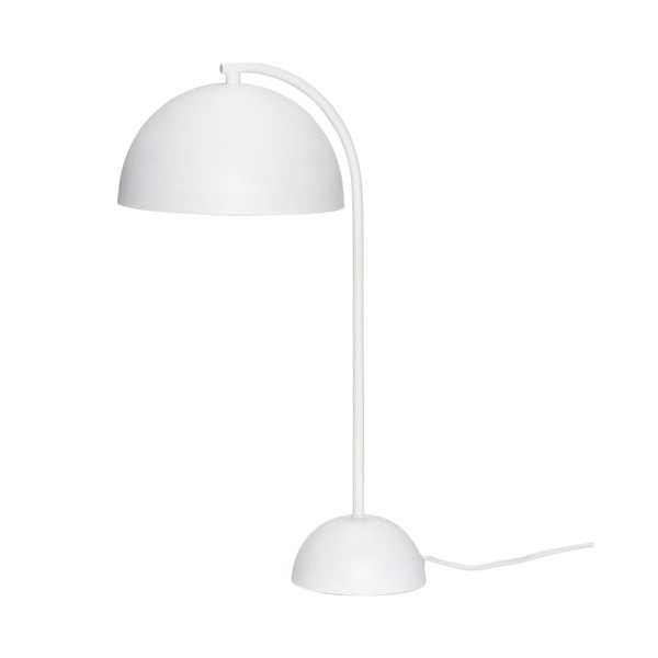 Balta metāla galda lampa Hübsch Puro