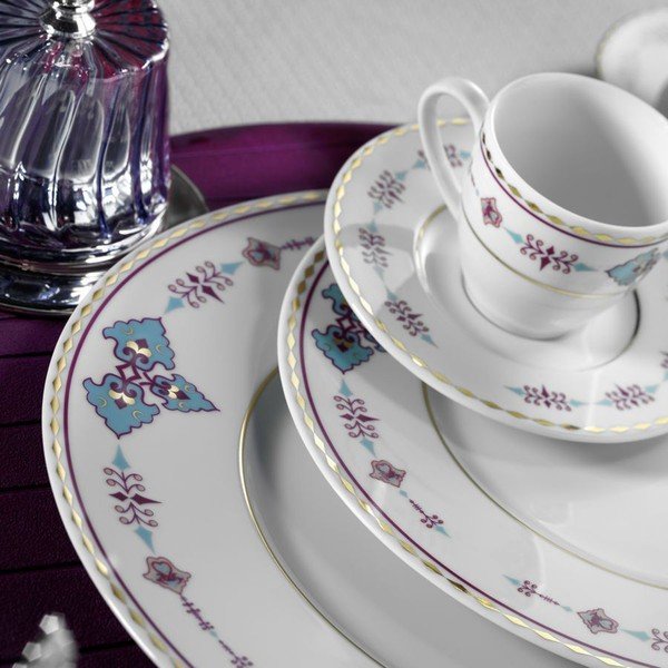 59 gabalu porcelāna trauku komplekts Kutahya Ocean-image-4