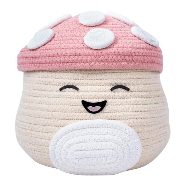 Bēšs tekstila bērnu rotaļlietu grozs ø 23x22 cm Fizz Malcolm – SQUISHMALLOWS