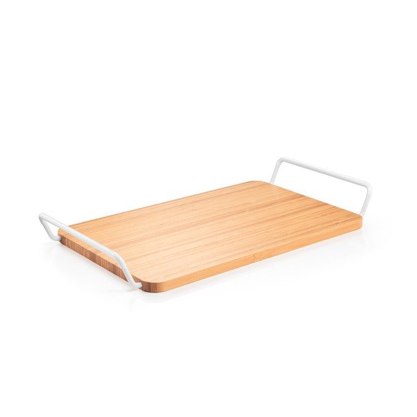 Bambusa griešanas dēlis pasniegšanai/griešanai 22x36 cm Online – Tescoma-image-3