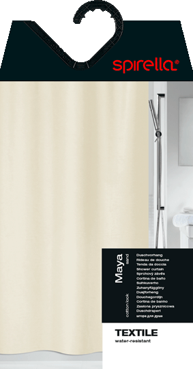 Dušas aizkars 120x200 cm Maya – Spirella-image-2