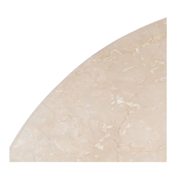 Apaļš ēdamgalds ar marmora virsmu ø 120 cm – Ixia-image-3