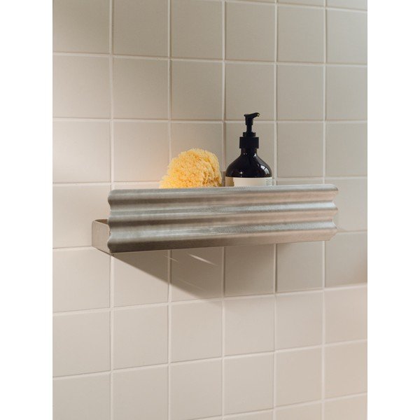 Sudraba krāsas sienas vannas istabas plaukts no nerūsējošā tērauda Olbi – noo.ma-image-1