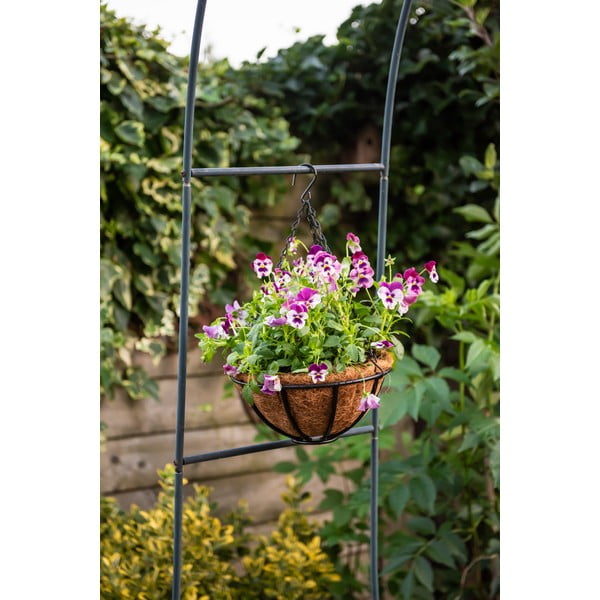 Piekaramais metāla grozs Esschert Design Flower, ⌀ 25,2 cm-image-3