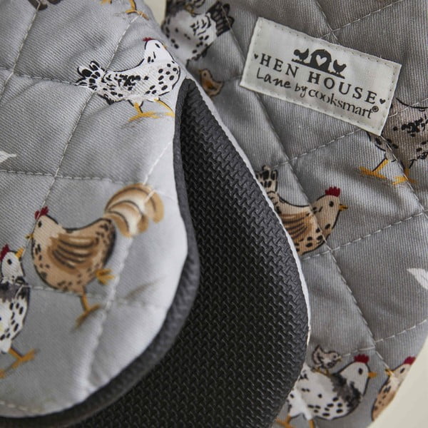 Kokvilnas virtuves cimdi (2 gab.) Hen House – Cooksmart ®-image-3