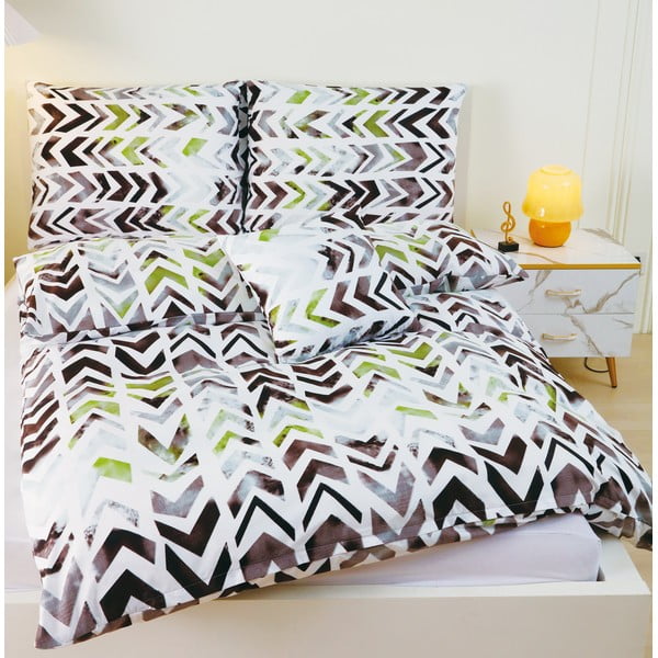 Vienguļamā sešdaļīga gultas veļa no mikrosatīna 140x200 cm Madison – JAHU collections-image-1