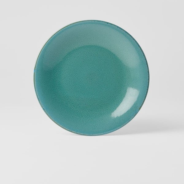 Tirkīzzils keramikas šķīvis MIJ Peacock, ø 21 cm