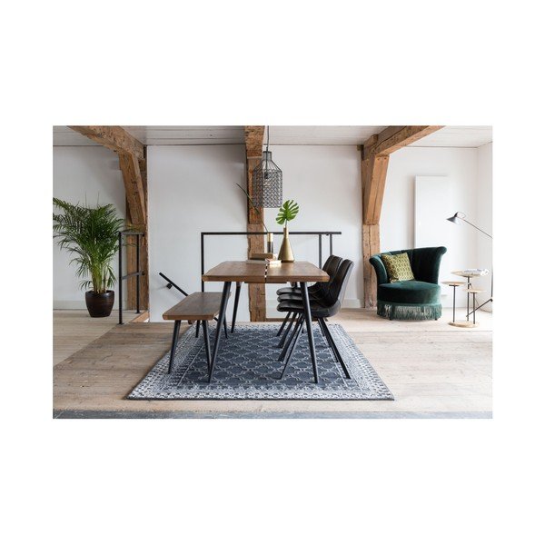 Sols ar melnām tērauda kājām Dutchbone Alagon, garums 180 cm-image-4