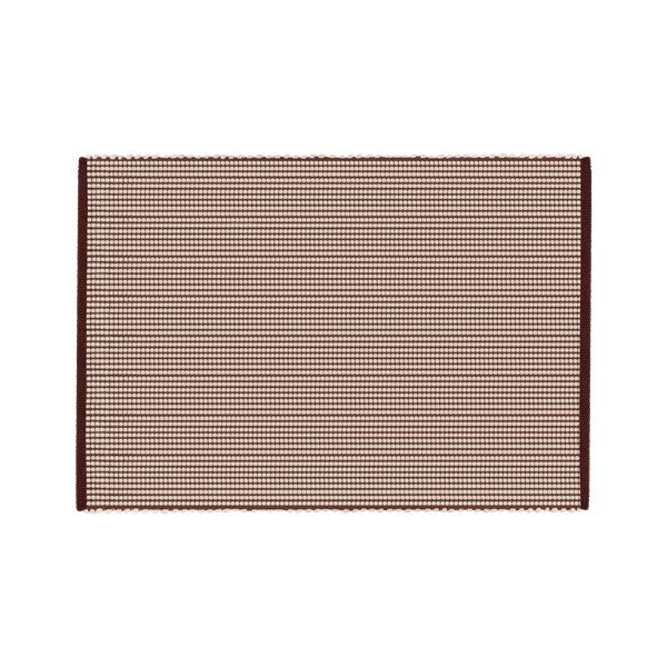 Bordo/dabīga toņa ar rokām darināts vilnas paklājs 140x200 cm Talo – noo.ma-image-4