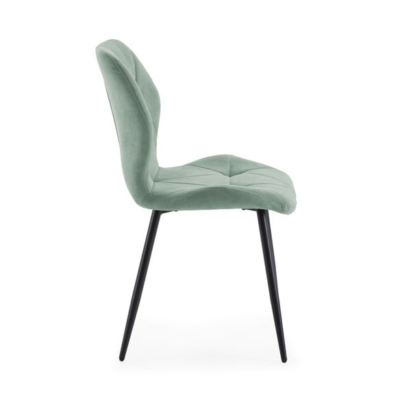 Piparmētru zaļi pusdienu krēsli (4 gab.) Luna – Marckeric-image-3