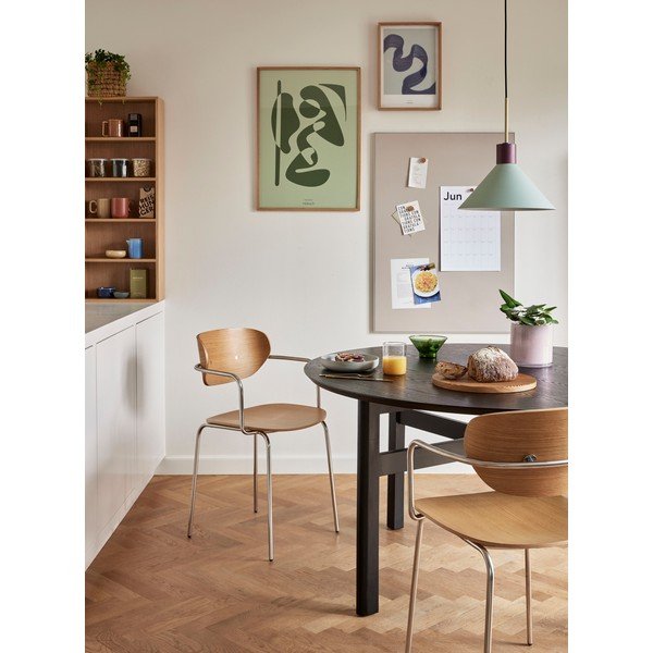 Gaiši zila piekaramā lampa ø 35 cm Crayon – Hübsch-image-2