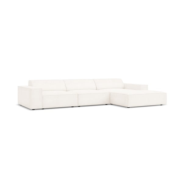 Bēšs stūra dīvāns no buklē auduma (labais stūris) Jodie – Micadoni Home-image-3
