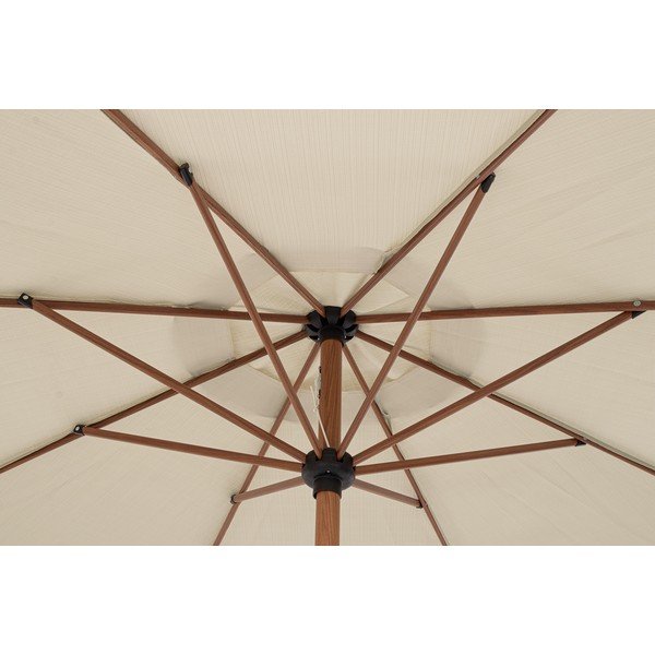 Bēšs saulessargs ø 300 cm Palinuro – Bizzotto-image-3