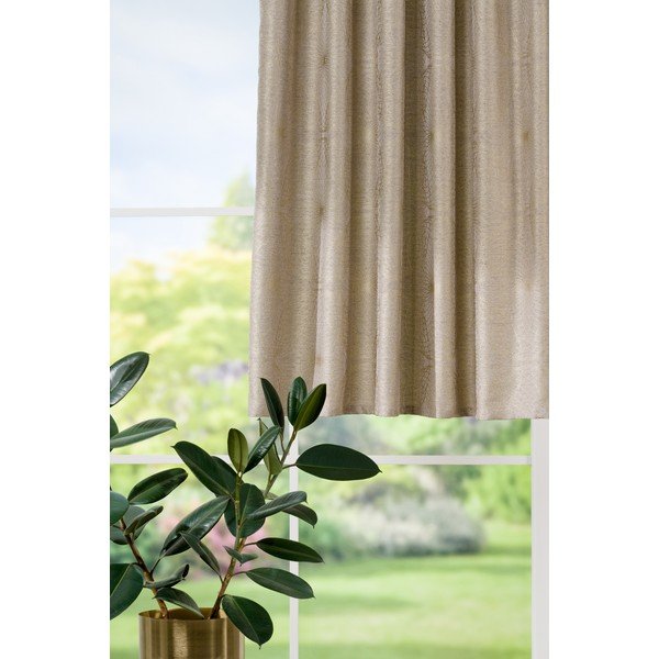 Zelta krāsas aizkars 140x160 cm Elys – Mendola Fabrics-image-3