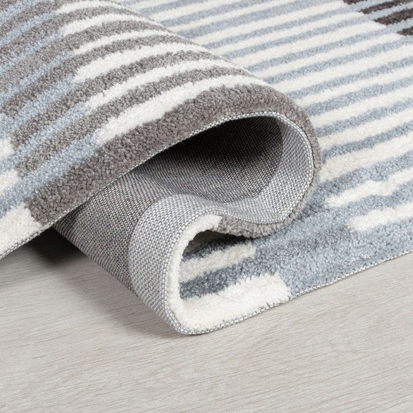 Pelēks paklājs Flair Rugs Linear Stripe, 160 x 230 cm-image-1