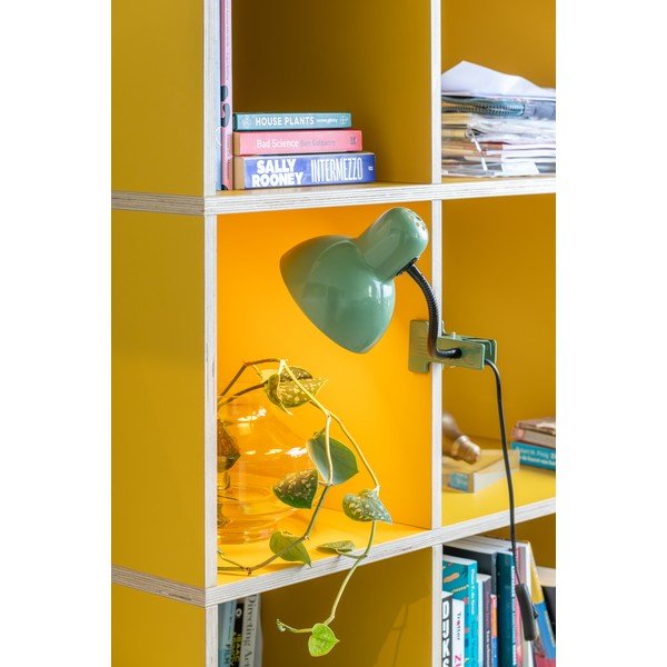 Zaļa metāla galda lampa (augstums 33,5 cm) New Retro – Leitmotiv-image-1