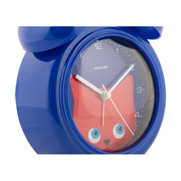 Bērnu modinātājpulkstenis ø 15 cm Peekaboo Cat – Karlsson-image-3