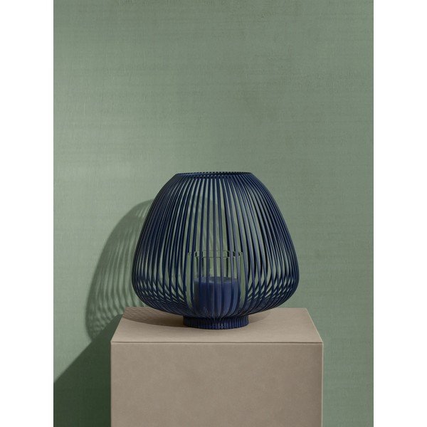 Puķu podu statīvs no ādas imitācijas/kartona (augstums 76 cm) Sahla – Blomus-image-2