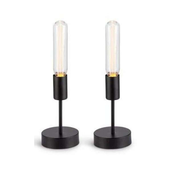 Melna galda lampa Dual – Magenta Home-image-1