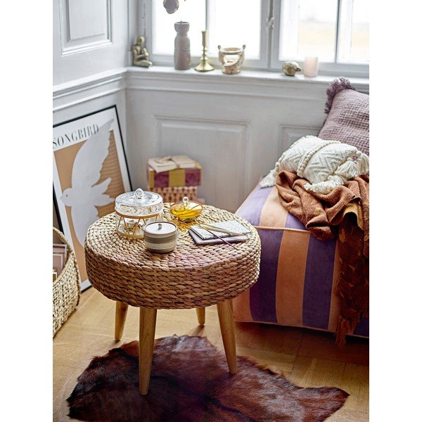 Oranži violets pufs Walder – Bloomingville-image-2