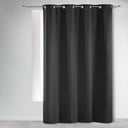 Melns gaismu necaurlaidīgs aizkars 135x240 cm Occult – douceur d'intérieur