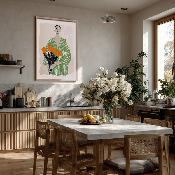 Drukāta glezna ar rāmi 50x70 cm Stella – Styler-image-1