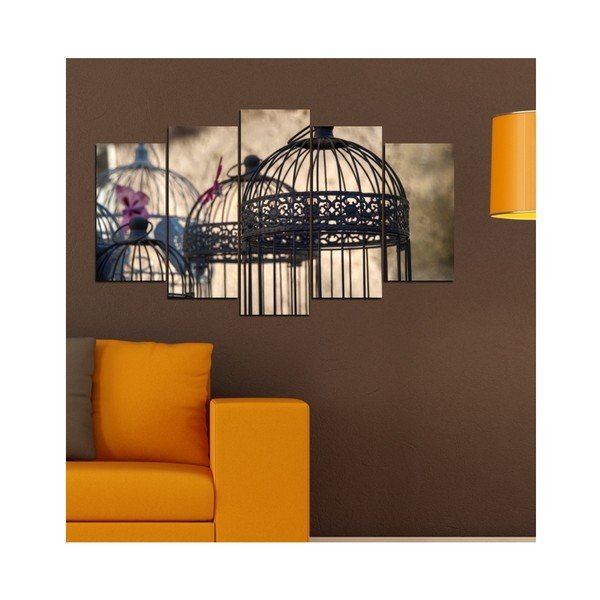 Daudzdaļīgs 3D mākslas darbs Kaliro, 102 x 60 cm-image-1