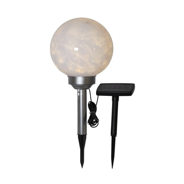 Āra LED lampa ar saules baterijām Star Trading Luna, ø 20 cm