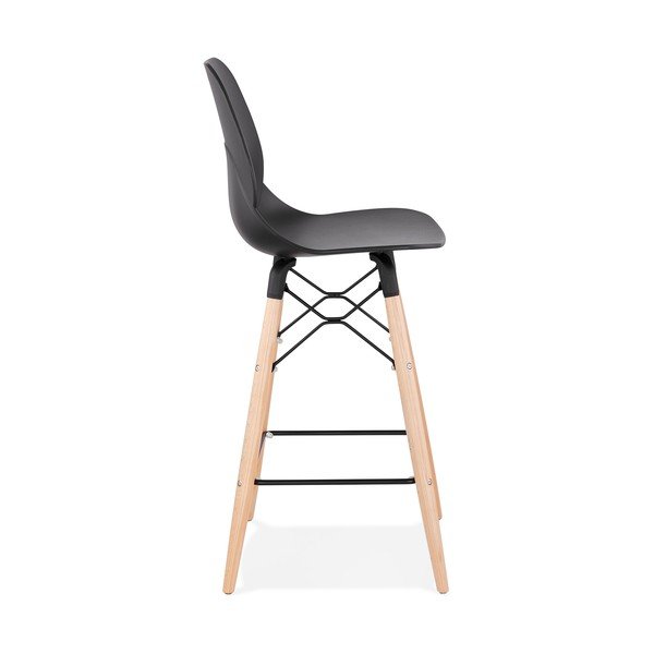 Melns bāra krēsls Kokoon Marcel Mini, sēdekļa augstums 68 cm-image-2