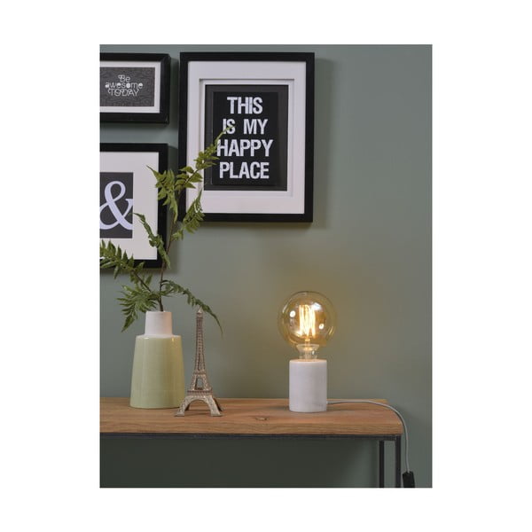 Balta galda lampa (augstums 10 cm) Athens – it's about RoMi-image-4