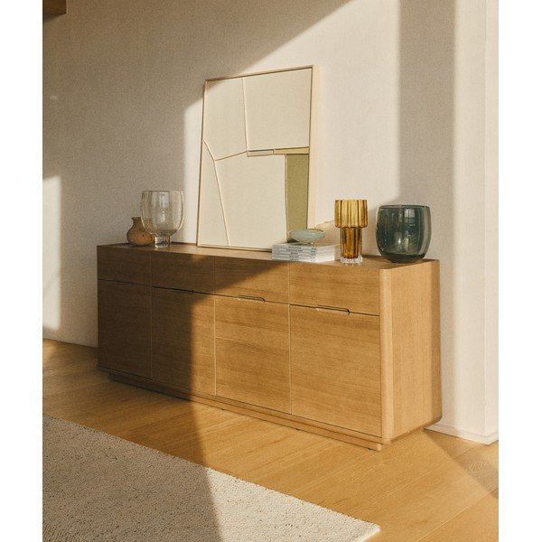 Stikla dekoratīva bļoda ø 25 cm Sirau – Kave Home-image-2