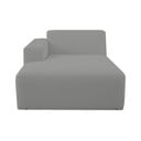 Pelēks modulārais dīvāns no buklē auduma (ar kreiso stūri) Roxy – Scandic