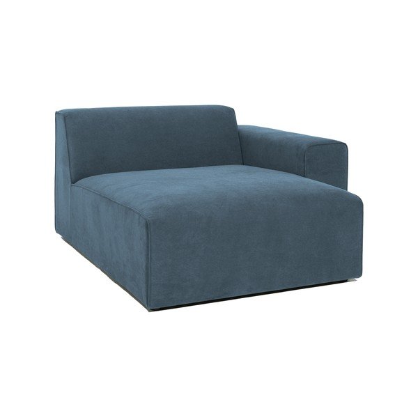 Zils velveta modulārais dīvāns (ar labo stūri) Sting – Scandic-image-1