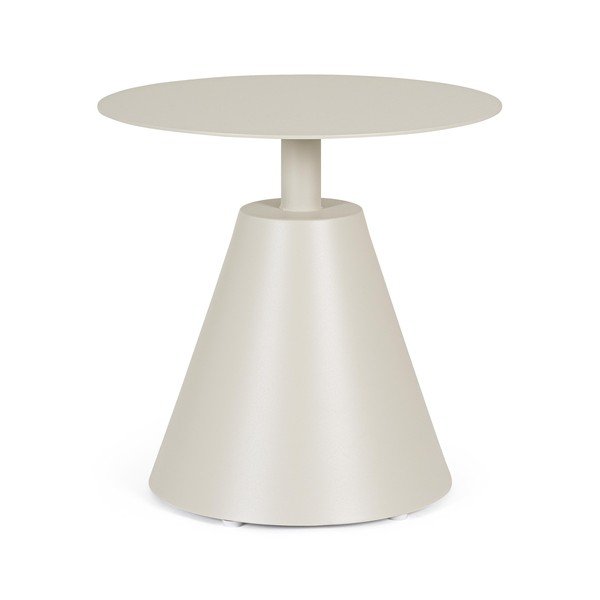 Alumīnija apaļš dārza galdiņš ø 50 cm Aloha – Bizzotto