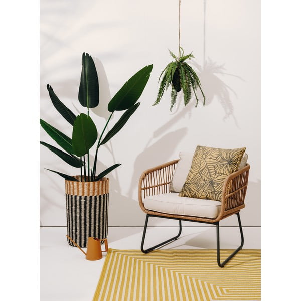 Dzeltens dārza spilvens Hartman Lily, 50 x 50 cm-image-2