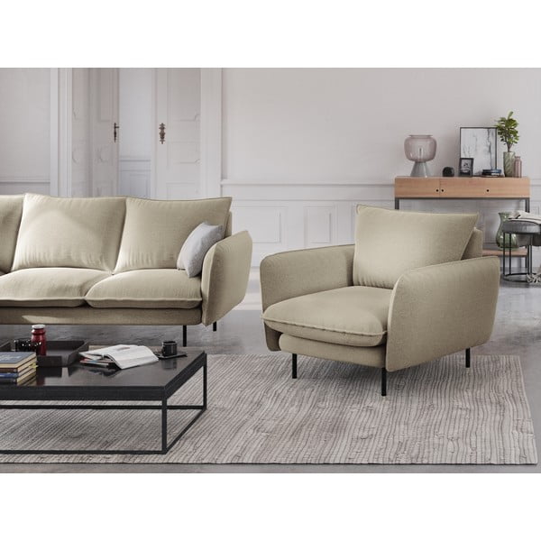 Bēšs atpūtas krēsls Cosmopolitan Design Vienna-image-1