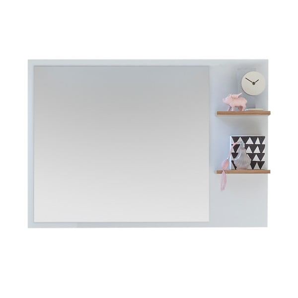 Sienas spogulis ar plauktiem 100x75 cm Set 923 - Pelipal